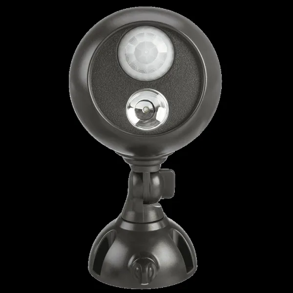 MR BEAMS Electric Powered 75 Watt Wireless Motion Sensor LED Spot Light (MB360, Black)