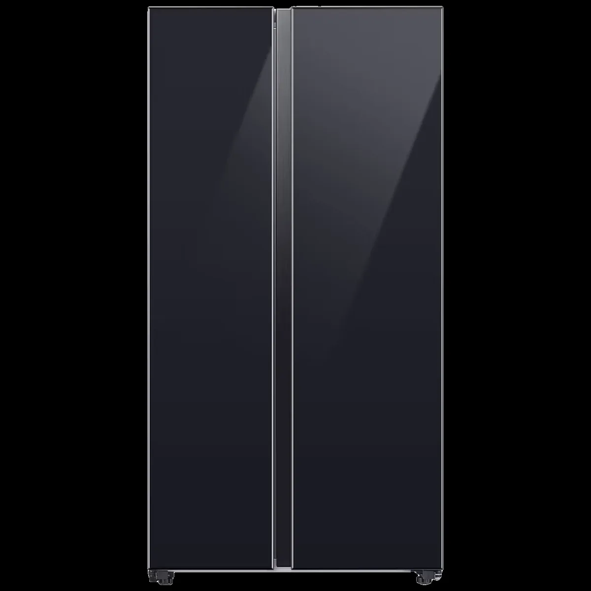 SAMSUNG 653 Litres 3 Star Frost Free Side by Side Door Smart Wifi Enabled Convertible Refrigerator with Twin Cooling Plus Technology (RS76CB81A333/HL, Glam Deep Charcoal)