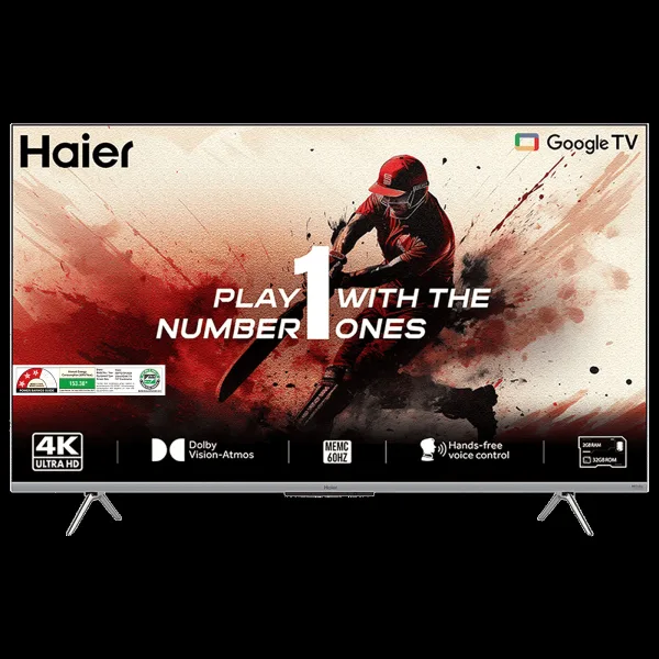 Haier P7 Series 127 cm (50 inch) 3 Star 4K Ultra HD LED Smart Google TV with Dolby Vision & Dolby Atmos (2024 model)