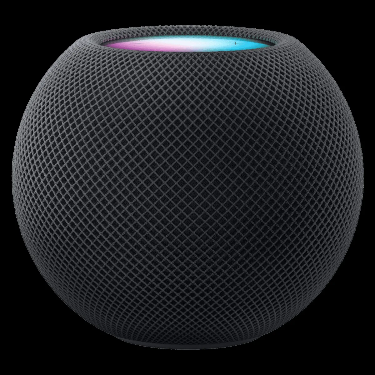 Apple HomePod Mini With Built-in Siri Smart Wi-Fi Speaker (360-Degree Audio, Midnight)