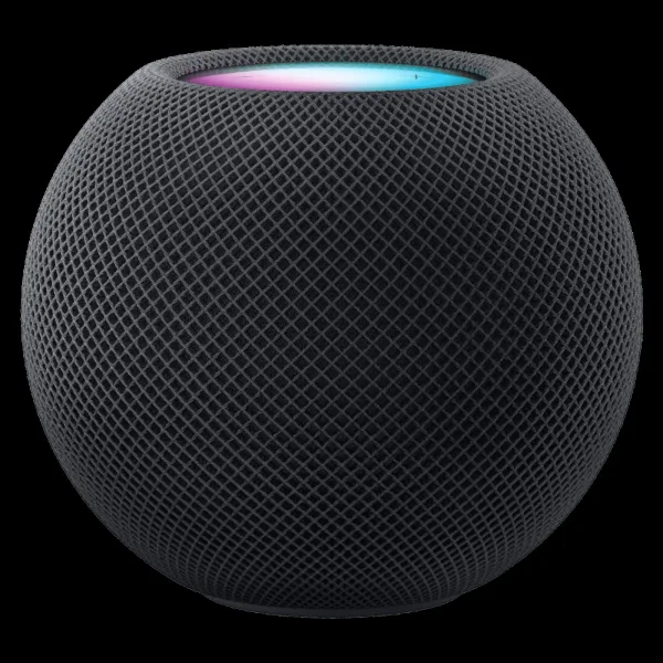 Apple HomePod Mini With Built-in Siri Smart Wi-Fi Speaker (360-Degree Audio, Midnight)