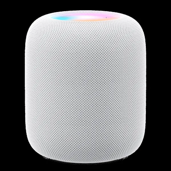 Apple HomePod (2nd Gen) with Built-in Siri Smart Wi-Fi Speaker (Touch Control, White)