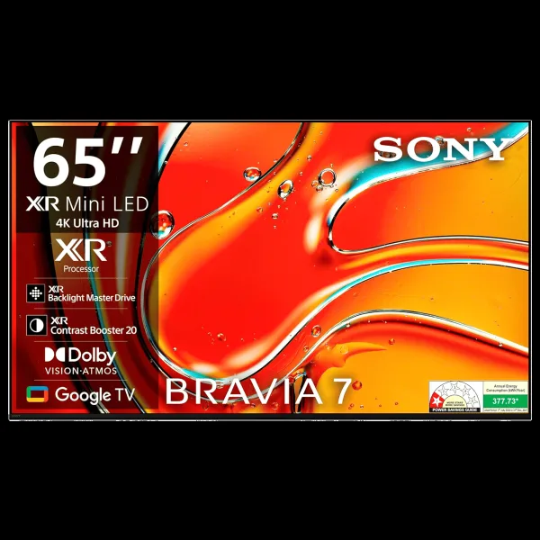 SONY BRAVIA 7 165 cm (65 inch) 1 Star LCD 4K Ultra HD Smart Android TV with Live Colour Technology (2024 model)