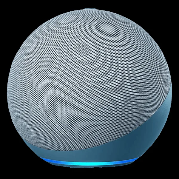 amazon Echo (4th Gen) with Built-in Alexa Smart Wi-Fi Speaker (Controls Smart Devices, Blue)