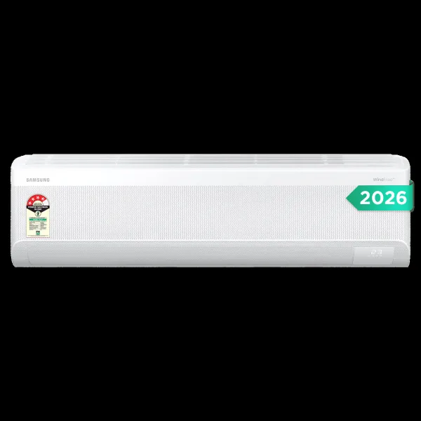 SAMSUNG AR60 5 in 1 Convertible 1.5 Ton 4 Star Inverter Split Smart AC with WindFree (2026 Model, Copper Condenser, AR60H18D14WNNA)