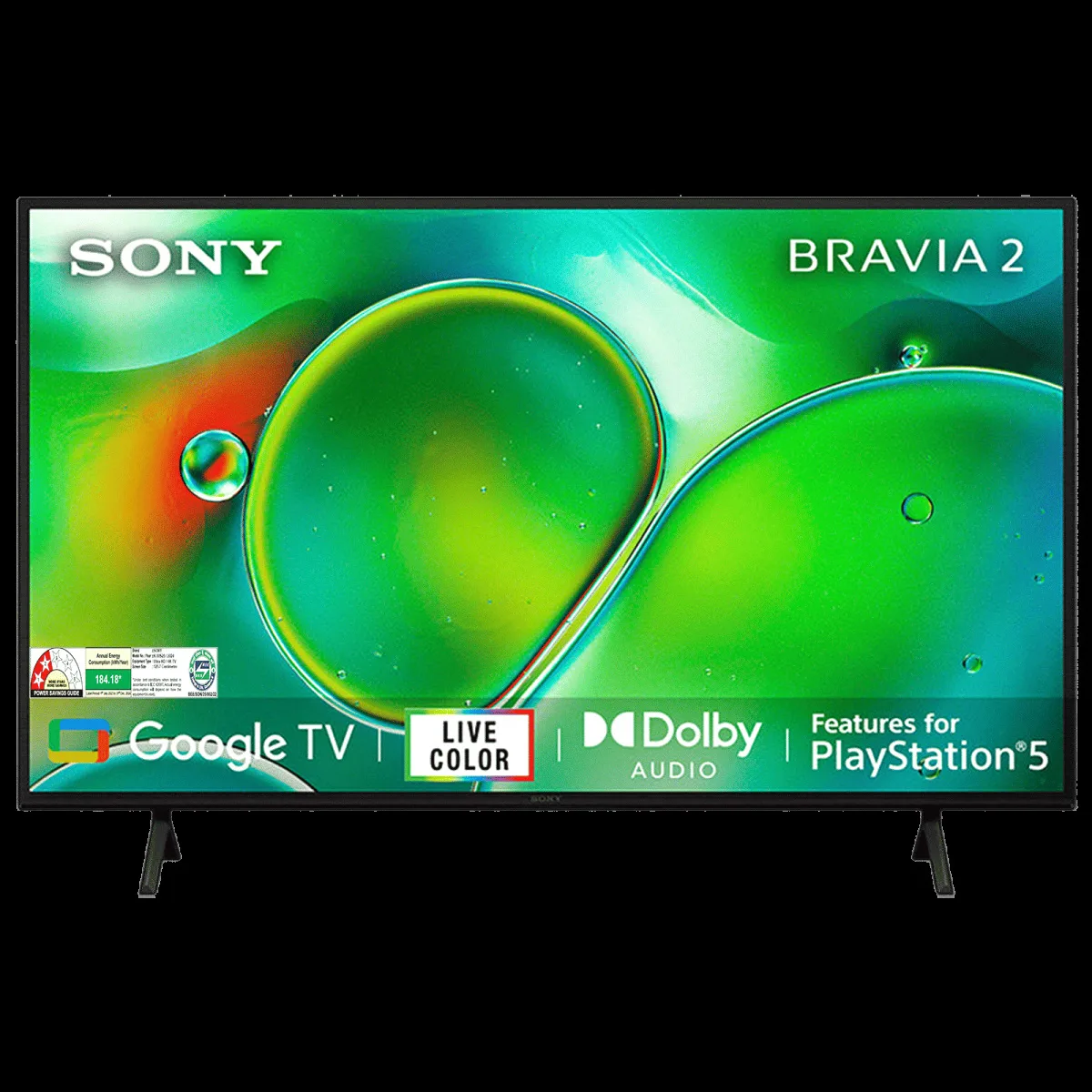 SONY BRAVIA 2 127 cm (50 inch) 2 Star 4K Ultra HD LCD Smart Android TV with Auto HDR Tone Mapping(2024 Model)