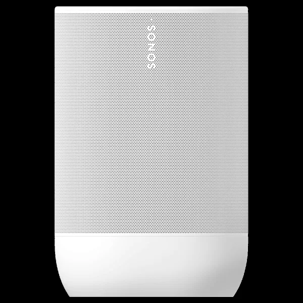 SONOS Move 2 with Built-in Alexa Smart Wi-Fi Speaker (Touch Control, White)