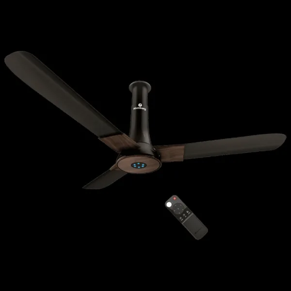 atomberg Studio Smart Plus 5 Star 1200mm 3 Blade BLDC Motor Smart Ceiling Fan with Remote (Boost Mode, Earth Brown)