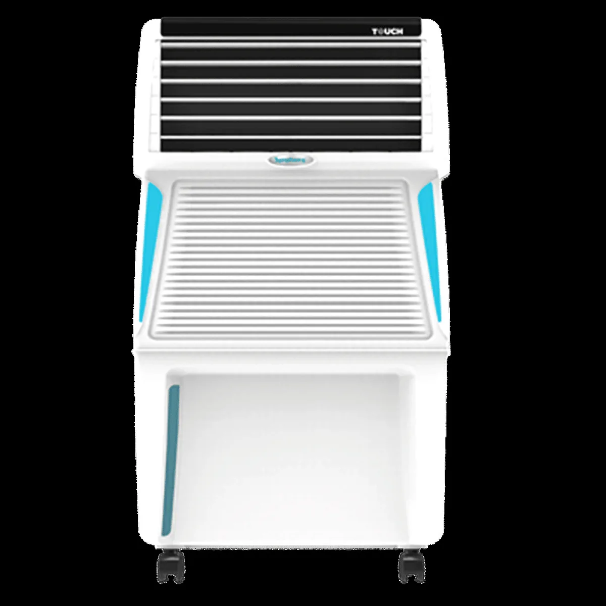 Symphony Touch 35 Litres Room Air Cooler with SMPS Technology (Voice Assistant, White)