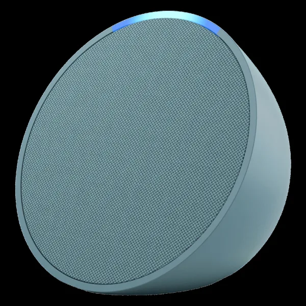 amazon Echo Pop with Built-in Alexa Smart Wi-Fi Speaker (Balanced Bass, Green)