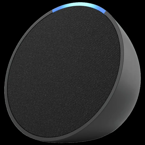 amazon Echo Pop with Built-in Alexa Smart Wi-Fi Speaker (Balanced Bass, Black)