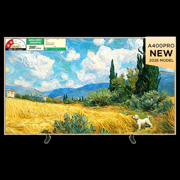 TCL A series 139.7 cm (55 inch) 2 Star QD-Mini LED 4K Super Ultra HD Smart Google TV with Google Voice Assistant (2026 Model)