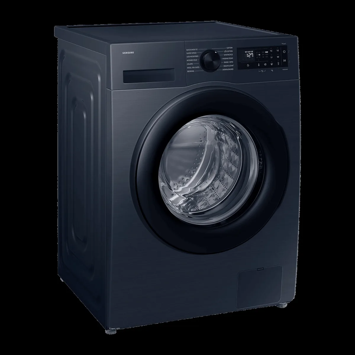 SAMSUNG 12 kg 5 Star Wi-Fi Inverter Fully Automatic Front Load Washing Machine (WW12DG5B24ABTL, AI Ecobubble, Navy)