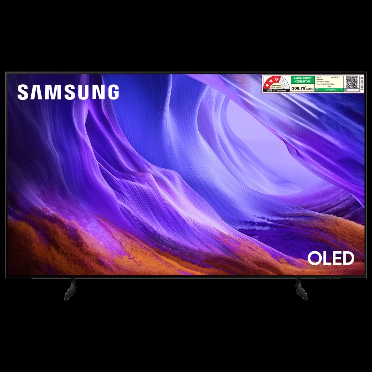 SAMSUNG S85H 195 cm (77 inch) 3 Star OLED 4K Ultra HD Smart Tizen TV with Google Voice Assistant (2026 Model)