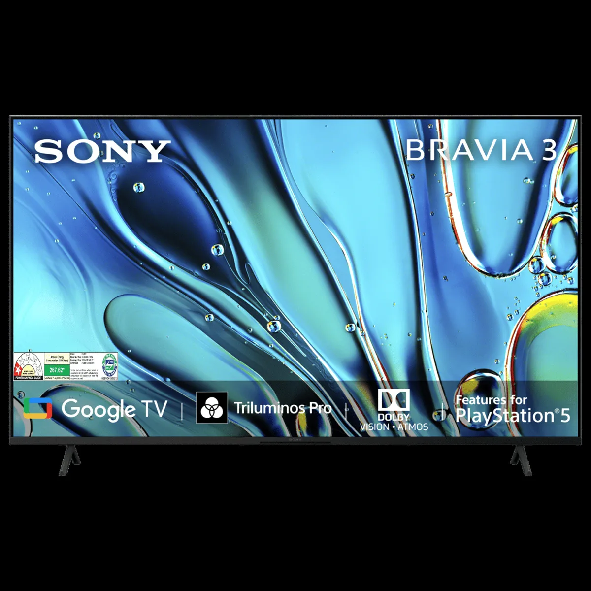 SONY BRAVIA 3 140 cm (55 inch) 1 Star 4K Ultra HD LCD Smart Android TV with Auto Low Latency Mode (2024 Model)