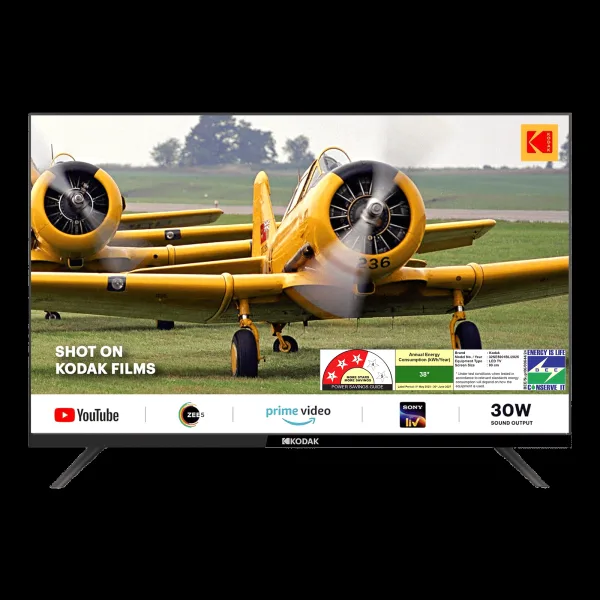 KODAK Special Edition Series 80 cm (32 inch) 4 Star HD Ready LED Smart Linux TV with Screen Mirroring (2023 model)