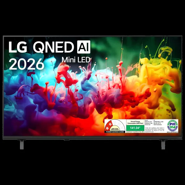 LG QNED70 109 cm (43 inch) 2 Star QNED Mini LED 4K Ultra HD Smart webOS TV with Intelligent Voice Recognition (2026 model)