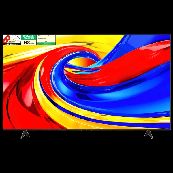 TCL P series 109.22cm (43 inch) 2 Star QLED 4K Super Ultra HD Smart Google TV with Google Voice Assistant (2026 Model)