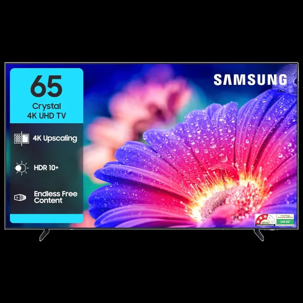 SAMSUNG UE81A 165 cm (65 inch) 4K Ultra HD LED Smart Tizen TV with Alexa & Google Voice Assistant (2025 Model)