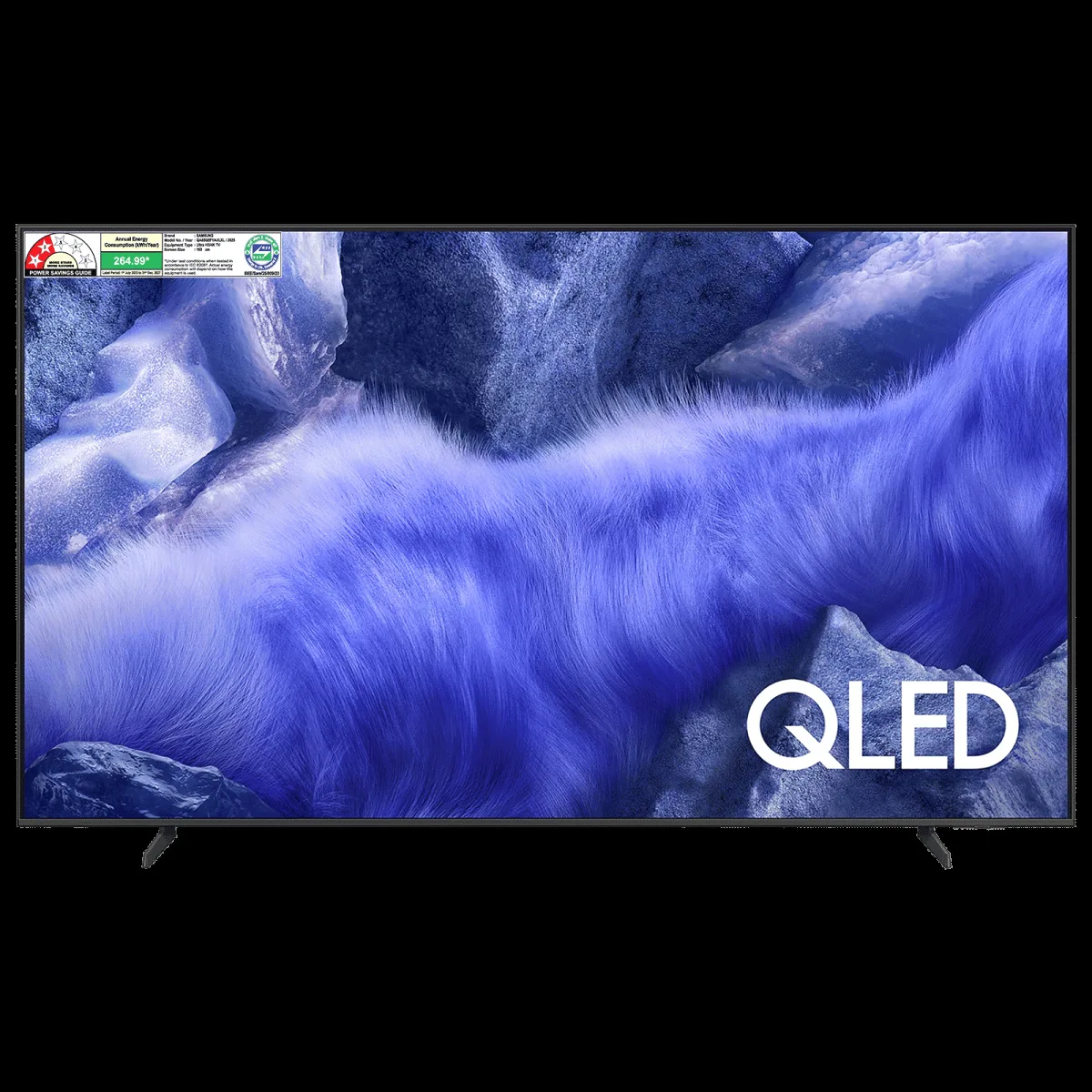 SAMSUNG QEF1 165 cm (65 inch) 2 Star 4K Ultra HD QLED Smart Tizen TV with Google Assistant (2025 model)