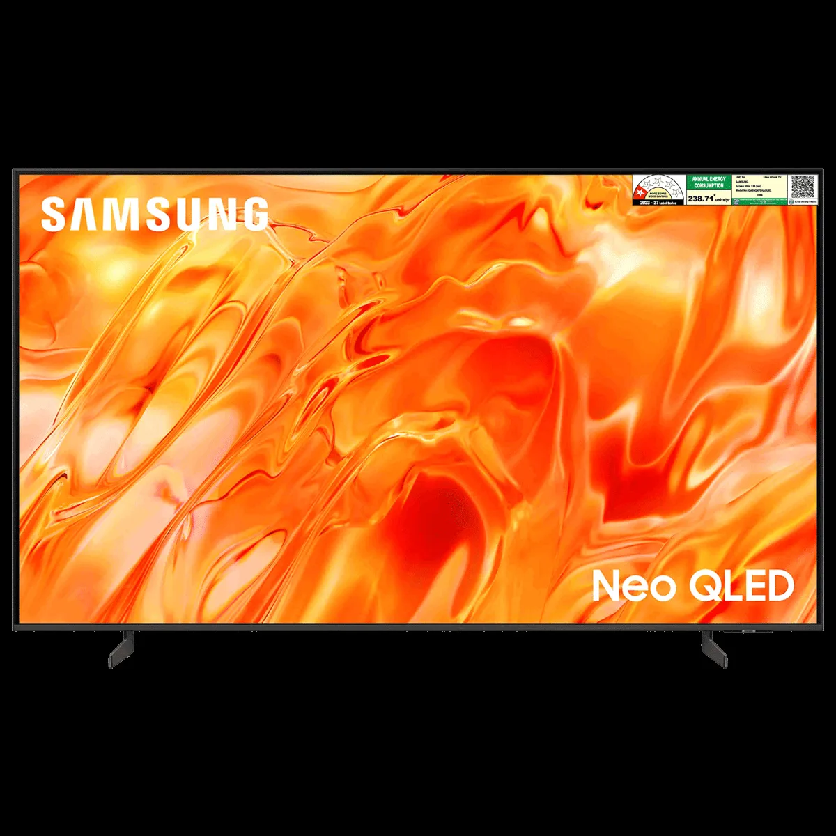 SAMSUNG QN70H 140 cm (55 inch) 1 Star 4K Ultra HD Neo QLED Smart Tizen TV with Google Voice Assistant (2026 Model)