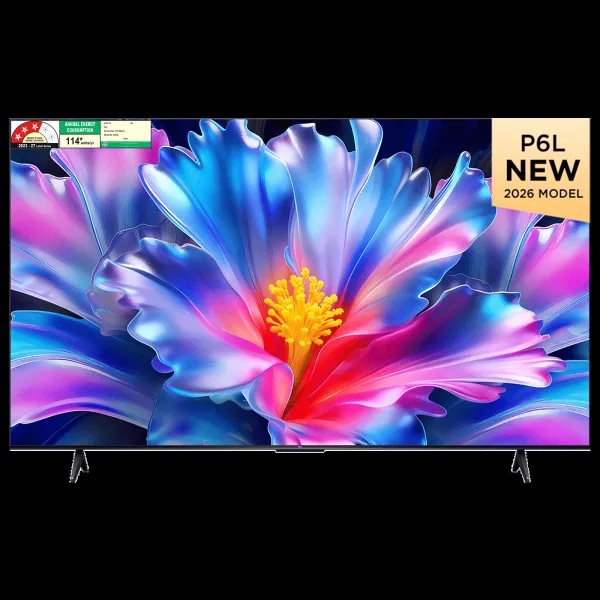 TCL P Series 109.22 cm (43 inch) 3 Star LED 4K Super Ultra HD Smart Google TV with Google Voice Assistant (2026 Model)