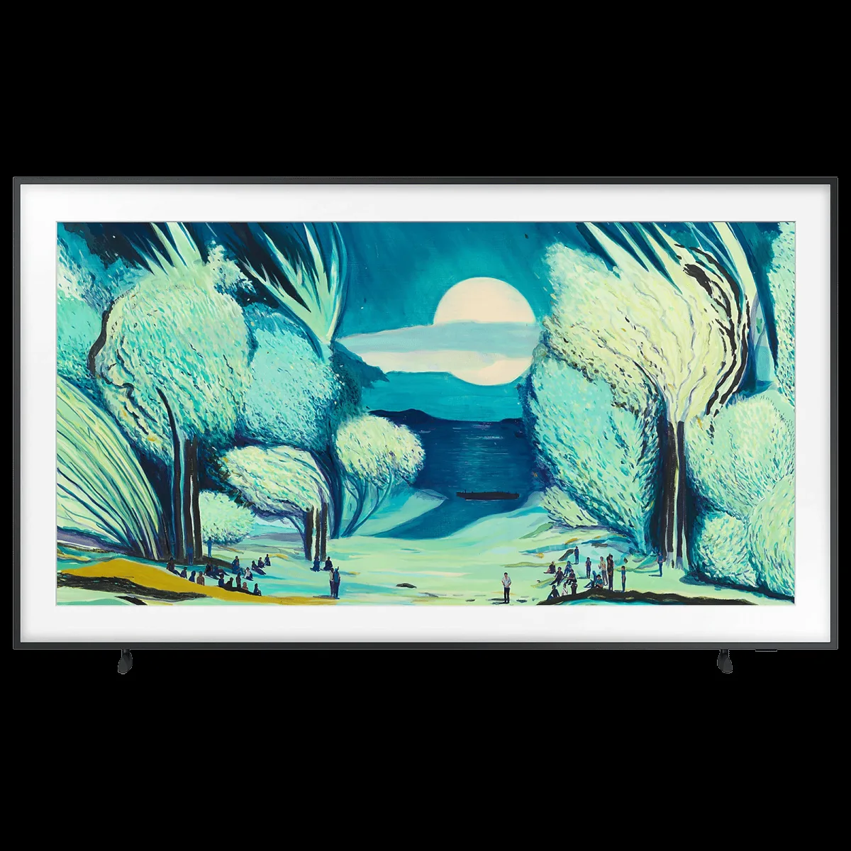 SAMSUNG LS03F The Frame 190 cm (75 inch) QLED 4K Ultra HD Tizen TV with Built-in Alexa Voice Assistant (2025 model)