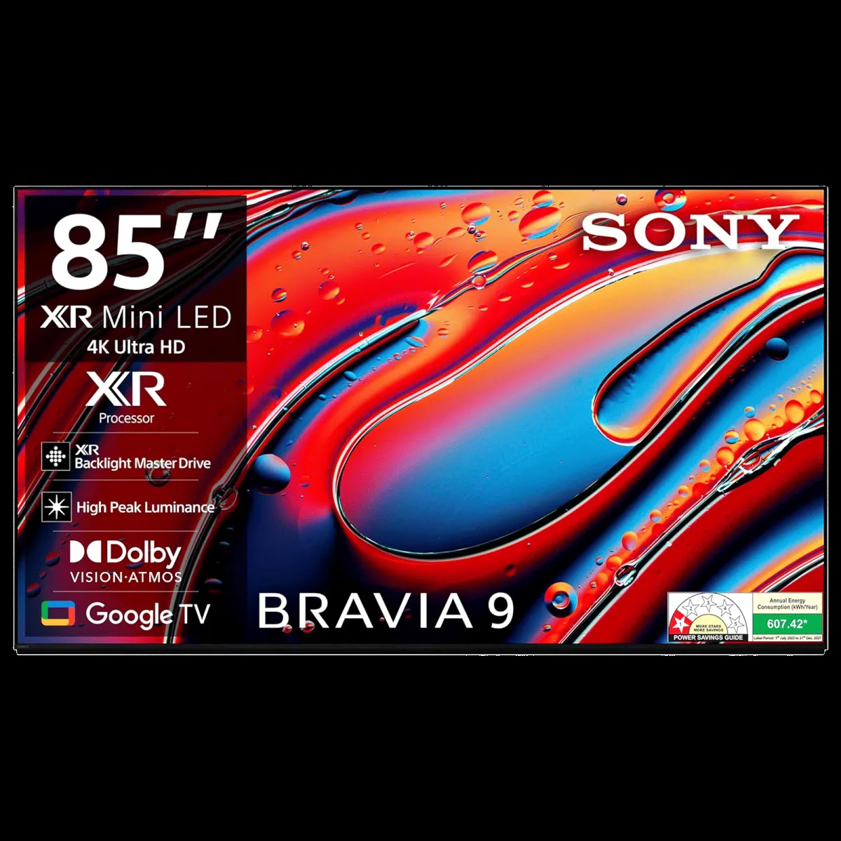 SONY BRAVIA 9 215 cm (85 inch) 1 Star LED 4K Ultra HD Mini Smart Android TV with Dolby Vision & Dolby Atmos (2024 model)