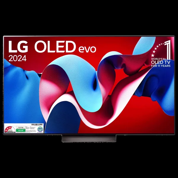 LG evo AI C4 195 cm (77 inch) 3 Star OLED 4K Ultra HD Smart WebOS TV with Dolby Atmos (2025 model)