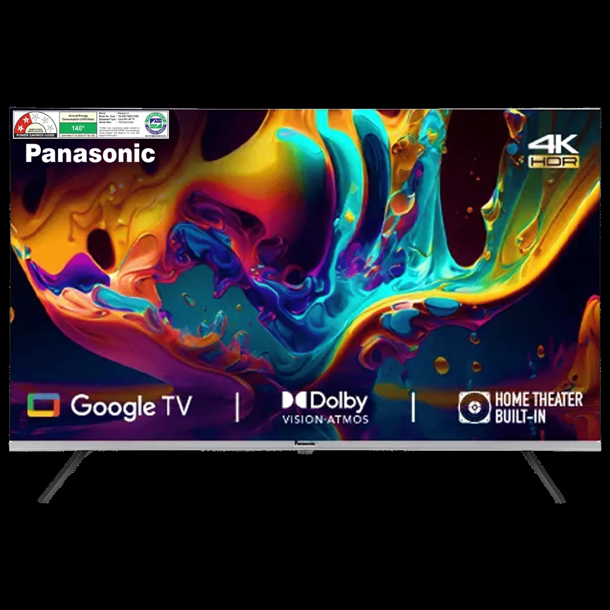 Panasonic 109 cm (43 inch) 2 Star 4K Ultra HD LED Smart Google TV with Dolby Vision (2025 model)