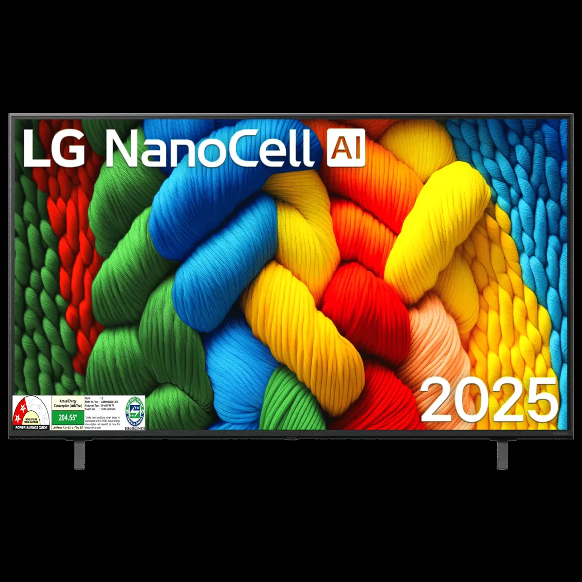 LG NanoCell AI NANO83 140 cm (55 inch) 2 Star 4K Ultra HD Smart WebOS TV with Dolby Atmos (2025 Model)