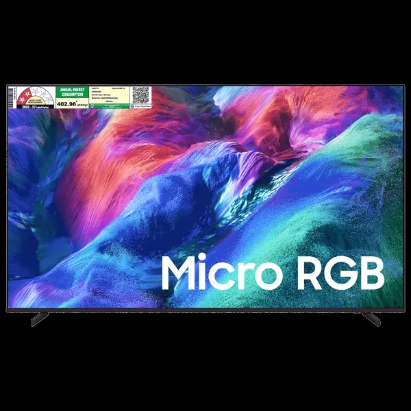 SAMSUNG R85H 190 cm (75 inch) 2 Star Micro RGB 4K Ultra HD Smart Tizen TV with Google Voice Assistant (2026 Model)