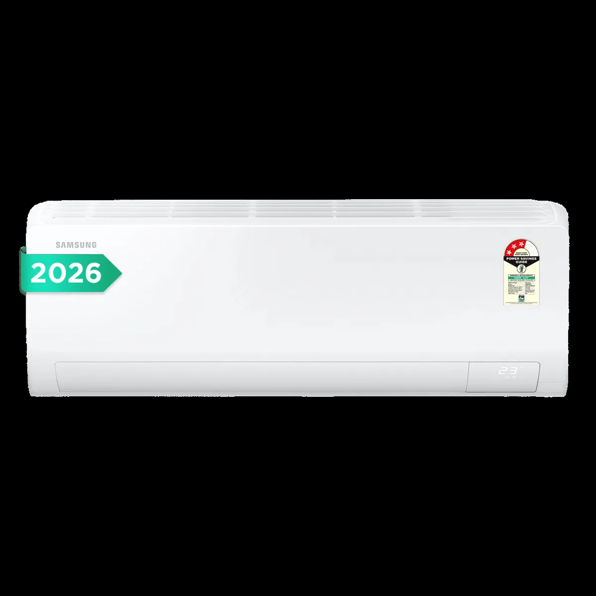 SAMSUNG 5 in 1 Convertible 1 Ton 3 Star Inverter Split Smart AC with Bespoke AI (2026 Model, Copper Condenser, AR50H12D1XHNNA)