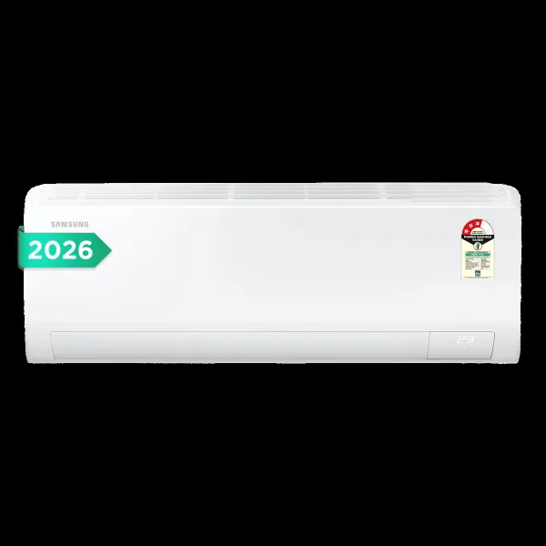 SAMSUNG 5 in 1 Convertible 1 Ton 3 Star Inverter Split Smart AC with Bespoke AI (2026 Model, Copper Condenser, AR50H12D1XHNNA)