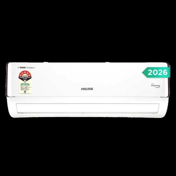 VOLTAS 185INV VERTIS COMET MARVEL Convertible 1.5 Ton 5 Star Inverter Split AC with Hidden Display (2026 Model, Copper Condenser, 4504153)