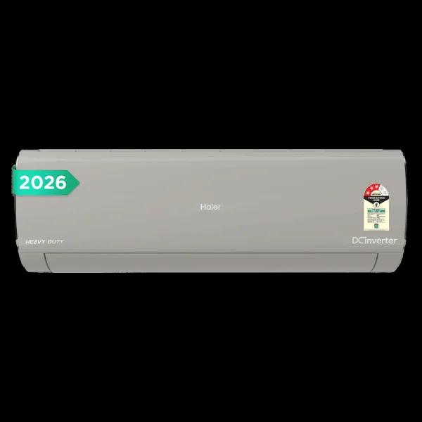 Haier Gravity Heavy Duty AI Plus Convertible 1.6 Ton 3 Star Inverter Split AC with 4 Way Swing (Copper Condenser, HSA20GHD-MAI3NB-I)