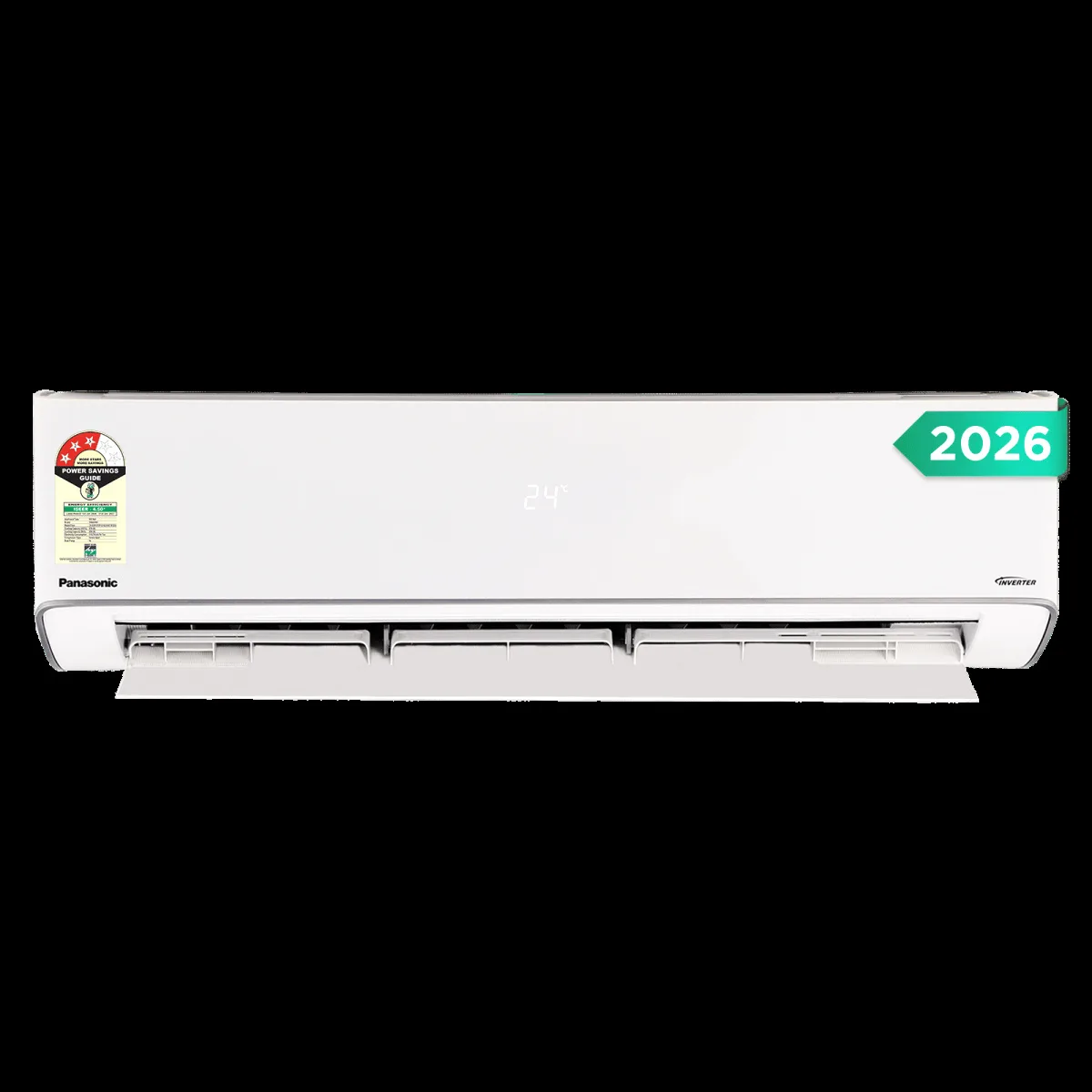 Panasonic EU 8 in 1 Convertible 2 Ton 3 Star Inverter Split AC with PM 0.1 Filter (2026 Model, Copper Condenser, CS/CU-EU24CKY3F)