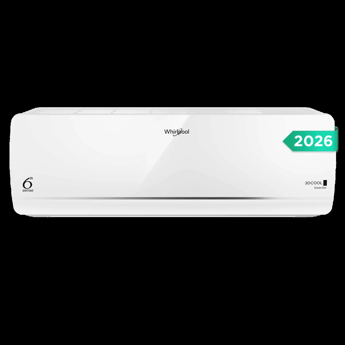 Whirlpool 3D Cool 5 in 1 Convertible 1 Ton 3 Star Inverter Split AC with 6th Sense Technology (2026 Model, Copper Condenser, 41499)