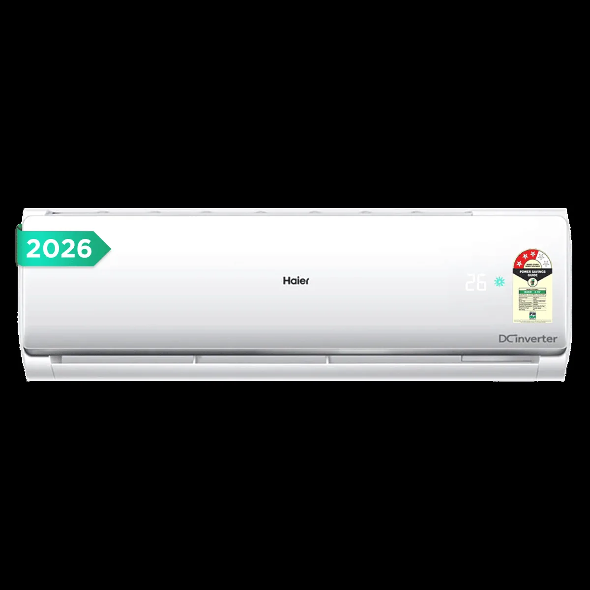 Haier Clean Cool Plus Convertible 1.5 Ton 3 Star Inverter Split AC with 4 Way Swing (Copper Condenser, HSA50CP-S3NB-I)