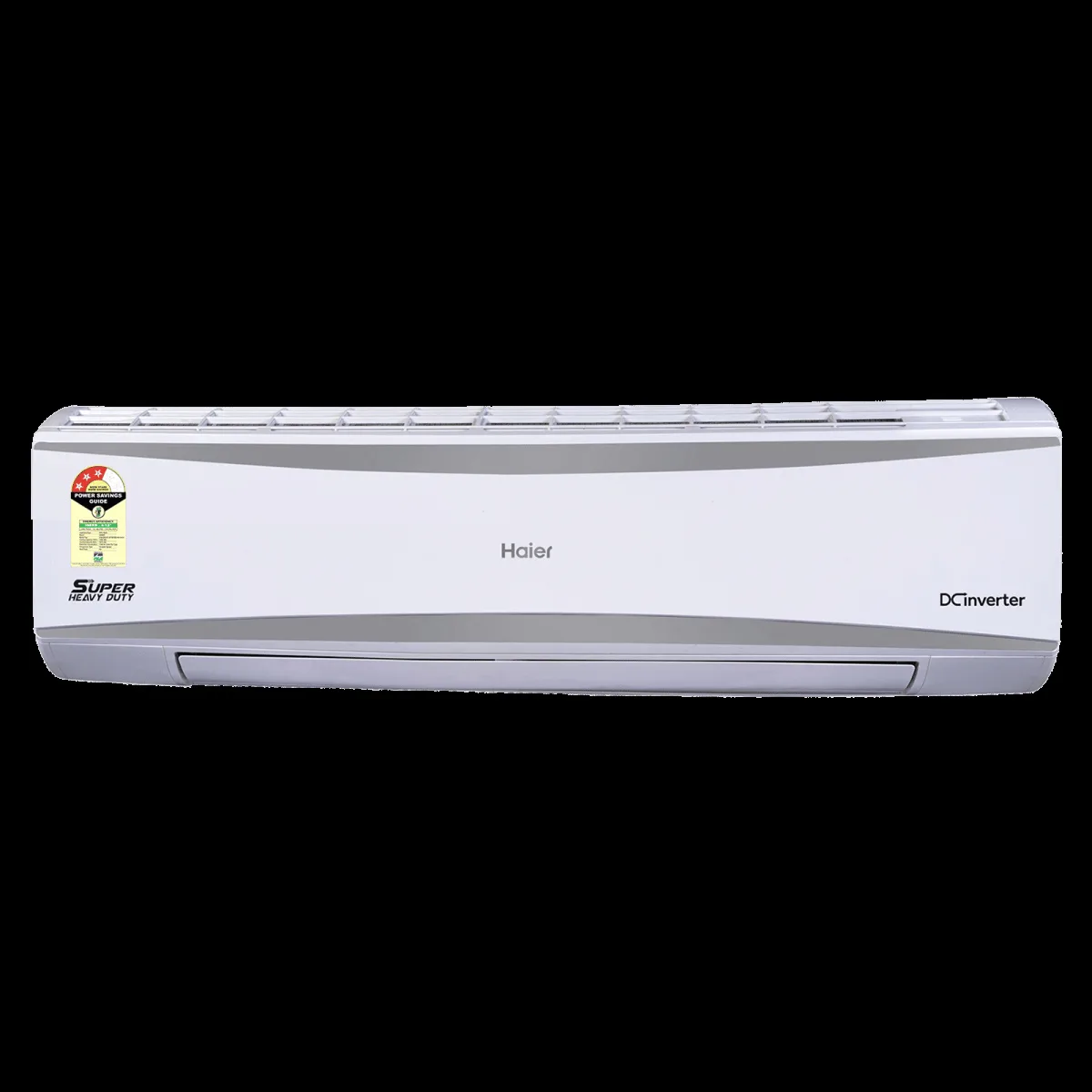 Haier Super Heavy Duty 7 in 1 Convertible 2.4 Ton 3 Star Hexa Inverter Split AC with Frost Self Clean (Copper Condenser, HSU80SHD-AOW3BN-INV)