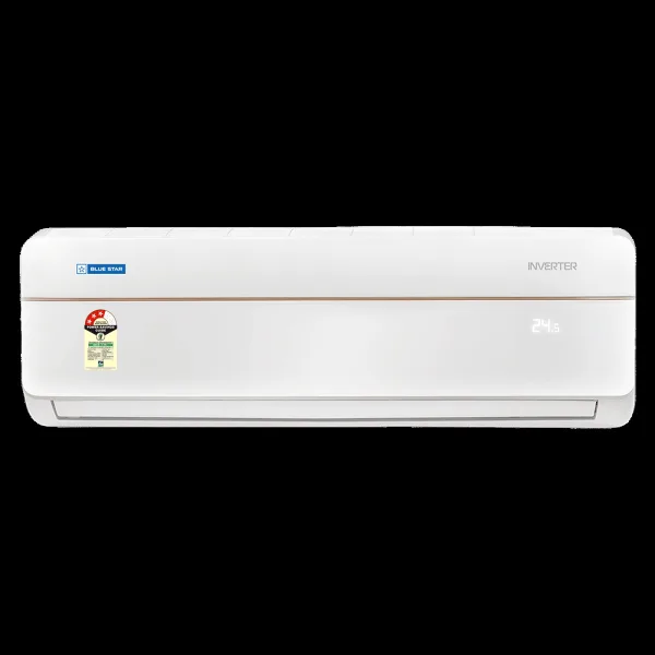 Blue Star V Series 6 in 1 Convertible 1.7 Ton 3 Star Inverter Split AC with Nano BluProtect Technology (Copper Condenser, IC319VCUHD)