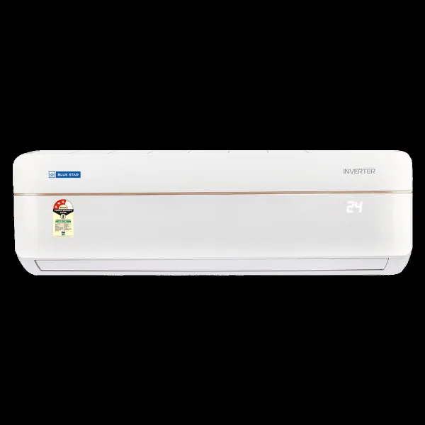 Blue Star V Series 5 in 1 Convertible 1.5 Ton 3 Star Inverter Split AC with DigiQ Penta Sensor (Copper Condenser, IC318VNU)