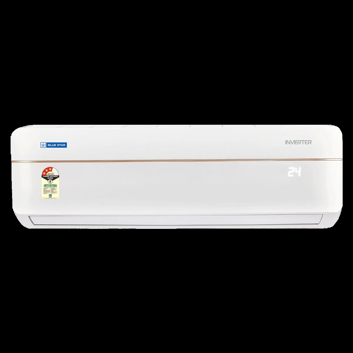 Blue Star V Series 5 in 1 Convertible 1.5 Ton 3 Star Inverter Split Smart AC with Voice Command Technology (Copper Condenser, IC318VNUS)