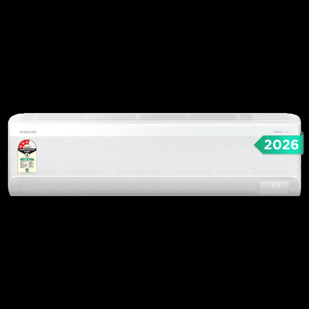 SAMSUNG AR60 5 in 1 Convertible 2 Ton 3 Star Inverter Split Smart AC with WindFree Cooling (2026 Model, Copper Condenser, AR60H24D13W)