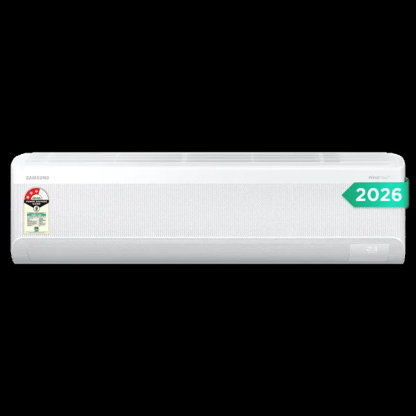 SAMSUNG AR60 5 in 1 Convertible 2 Ton 3 Star Inverter Split Smart AC with WindFree Cooling (2026 Model, Copper Condenser, AR60H24D13W)