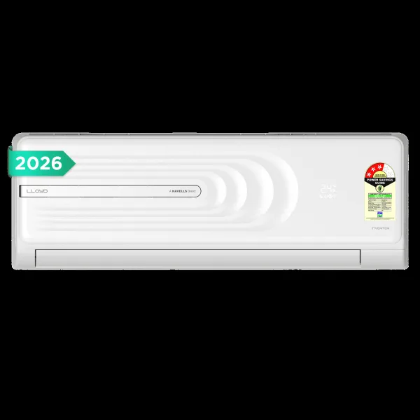 LLOYD 6-in-1 Convertible 1 Ton 3 Star Inverter Split AC with Ice Clean (Copper Condenser, GLS12I3ASHSR)