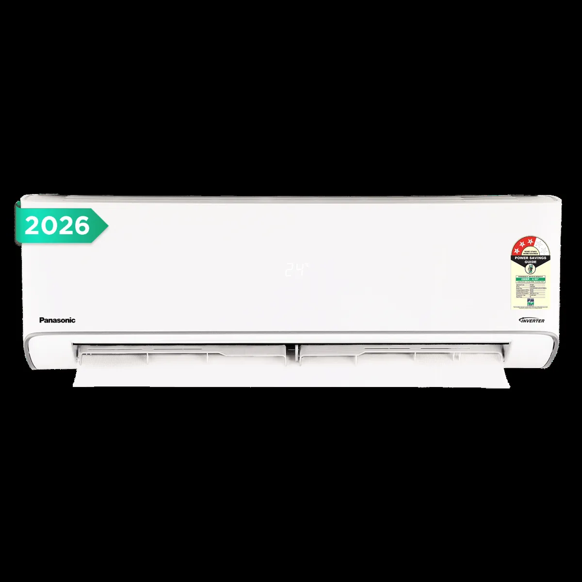 Panasonic EU 8 in 1 Convertible 1 Ton 3 Star Inverter Split Smart AC with Google & Alexa Voice Assistant (2026 Model,Copper Condenser, CS/CU-EU12CKY3FM)