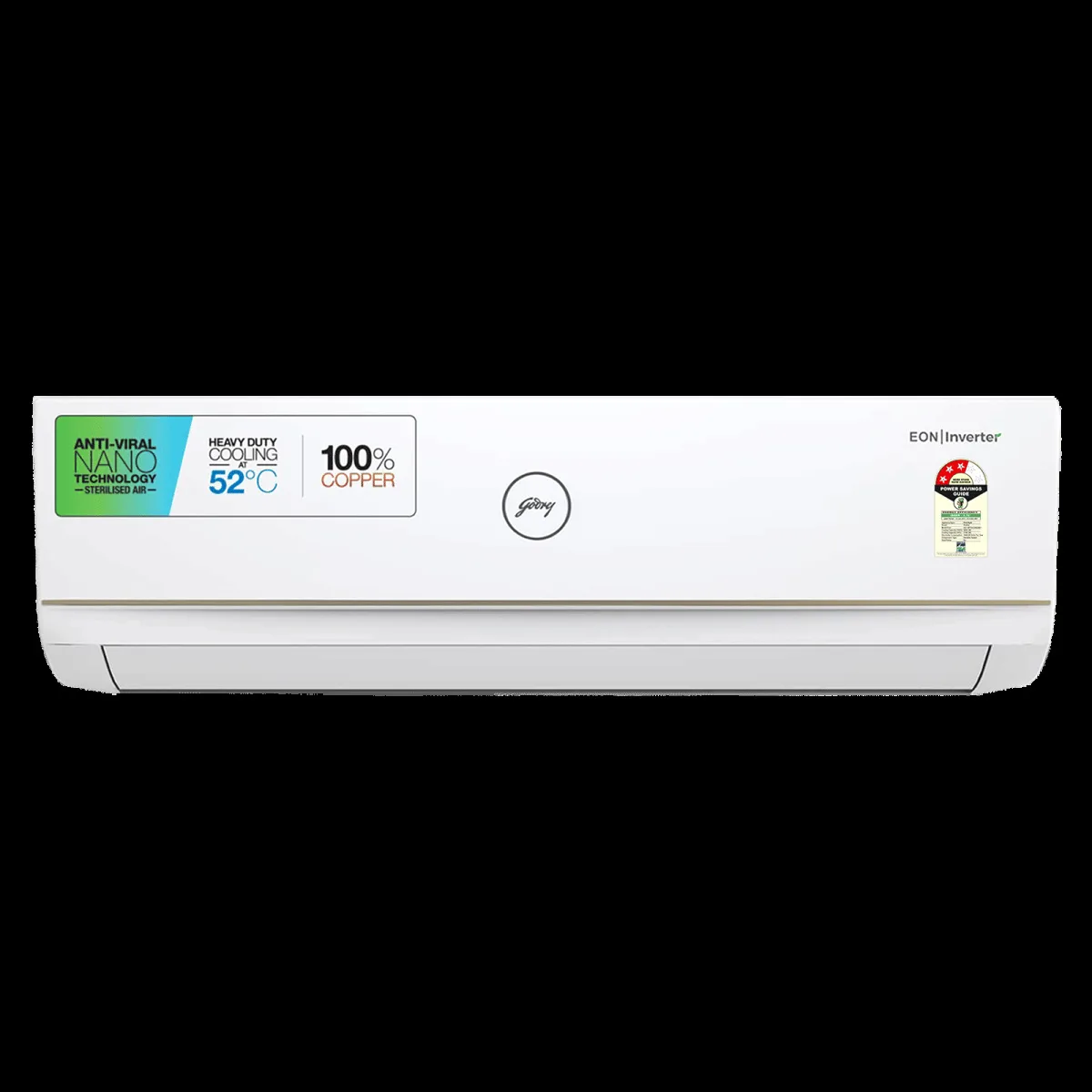 Godrej 5 in 1 Convertible 1.5 Ton 3 Star Inverter Split AC with Active Carbon Filter (Copper Condenser, GIC 18TTC3 GVA)