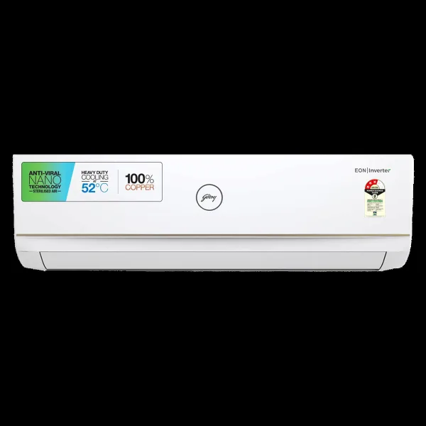 Godrej 5 in 1 Convertible 1.5 Ton 3 Star Inverter Split AC with Active Carbon Filter (Copper Condenser, GIC 18TTC3 GVA)