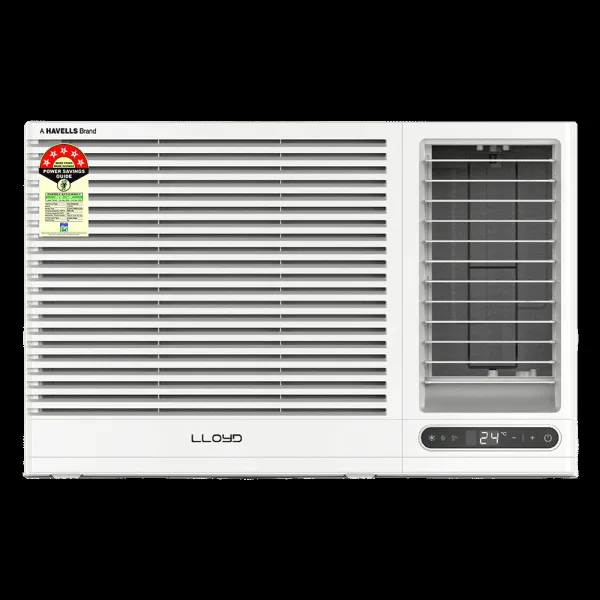 LLOYD EA 1.5 Ton 5 Star Fixed Speed Window AC (Copper Condenser, Clean Air Filter, GLW18C5XWSEA)